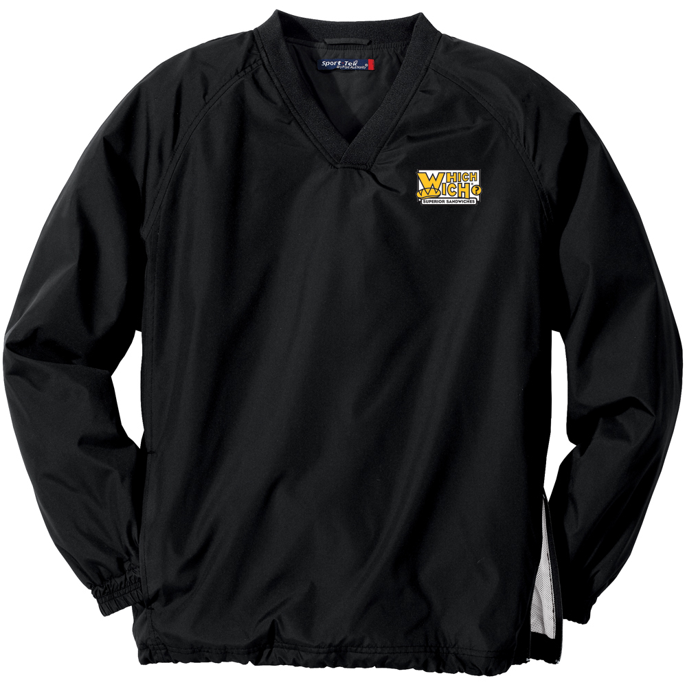 Sport-Tek® V-Neck Raglan Wind Shirt - Image 2